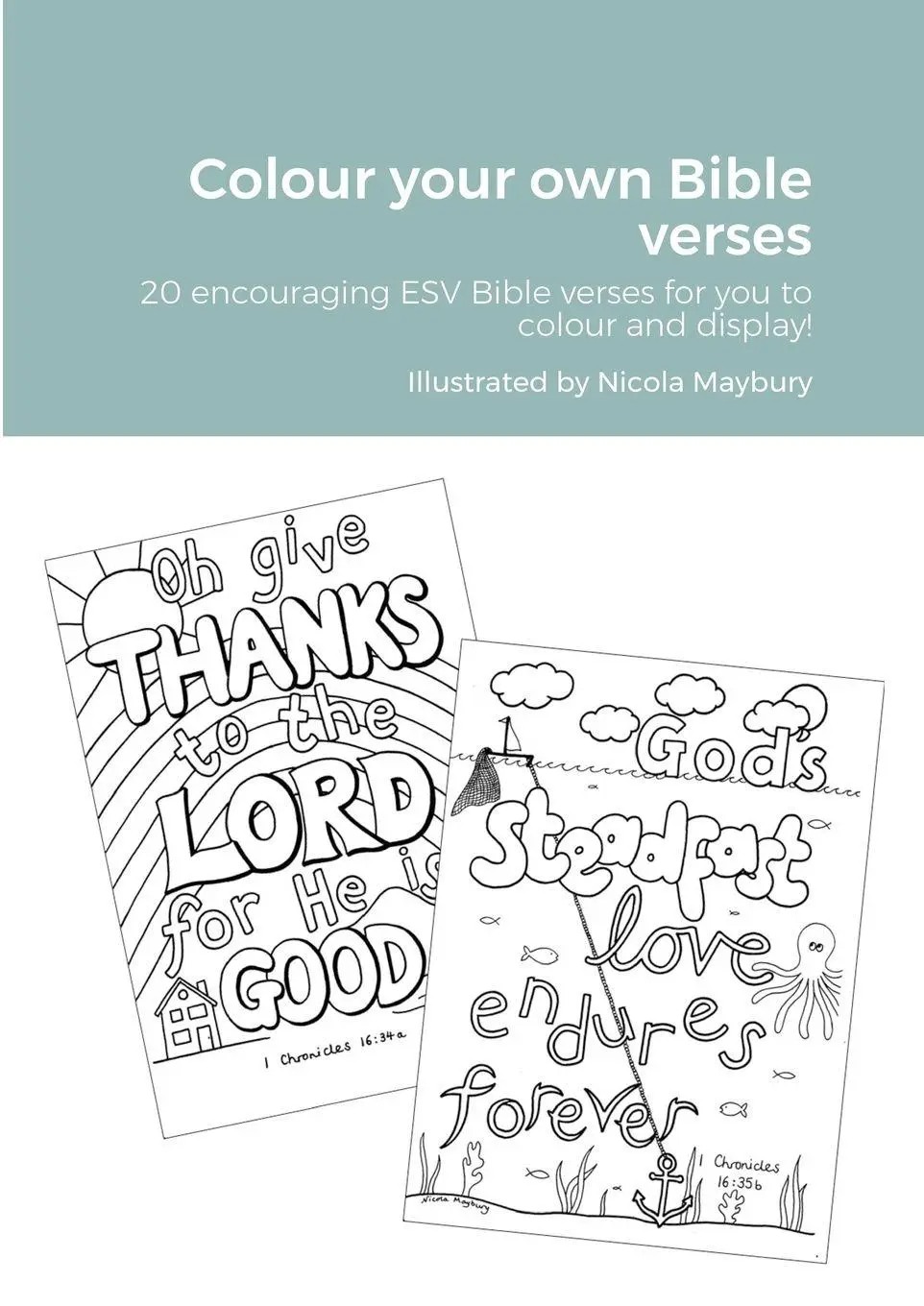 Cover: 9781716880278 | Colour your own Bible verses | Nicola Maybury | Taschenbuch | Englisch