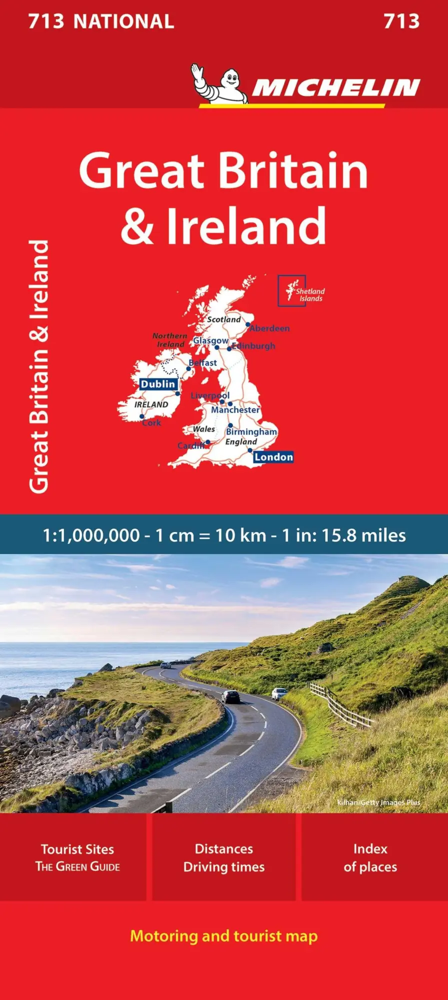 Cover: 9782067170278 | Michelin Großbritannien / Irland | Michelin | (Land-)Karte | 1 S.