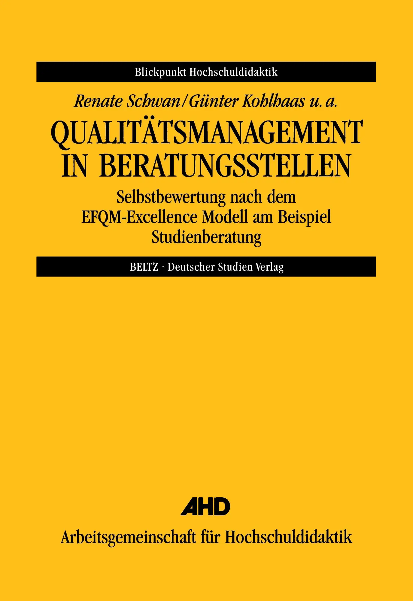 Cover: 9783407320278 | Qualitätsmanagement in Beratungsstellen | Renate Schwan (u. a.) | Buch
