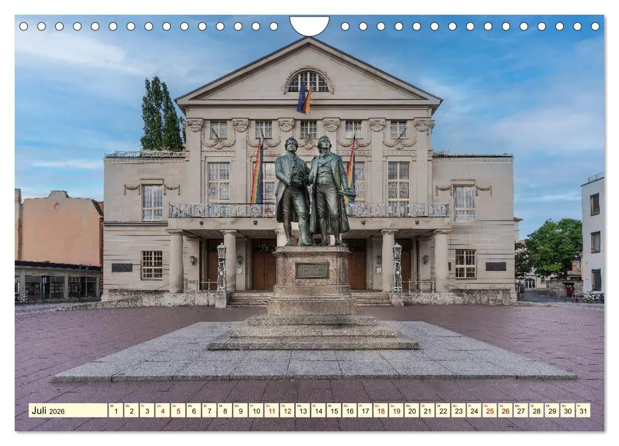 Bild: 9783457370278 | Weimar - Kulturstadt im Herzen Europas (Wandkalender 2026 DIN A4...