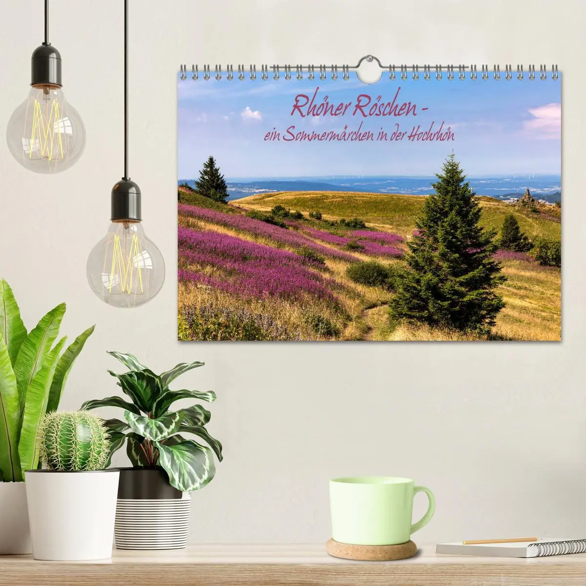 Bild: 9783457820278 | Rhöner Röschen - ein Sommermärchen in der Hochrhön (Wandkalender...