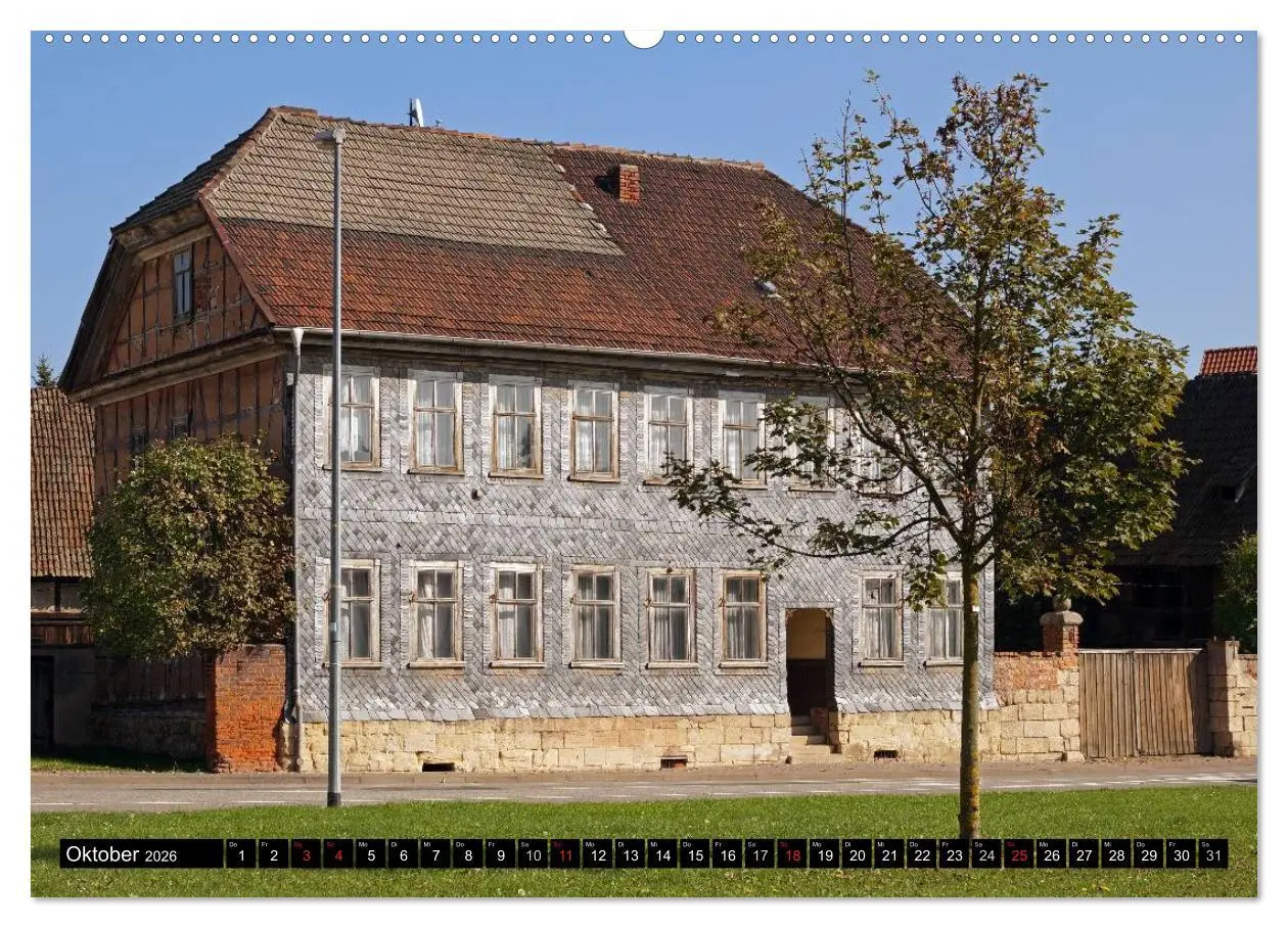 Bild: 9783516080278 | Musik- und Bergstadt Sondershausen/Thüringen (Wandkalender 2026 DIN...