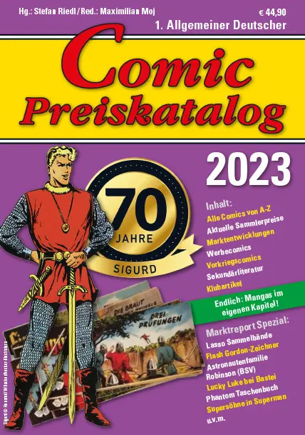 Cover: 9783947800278 | Comic Preiskatalog 2023 HC | Stefan Riedl | Buch | Gebunden | Deutsch