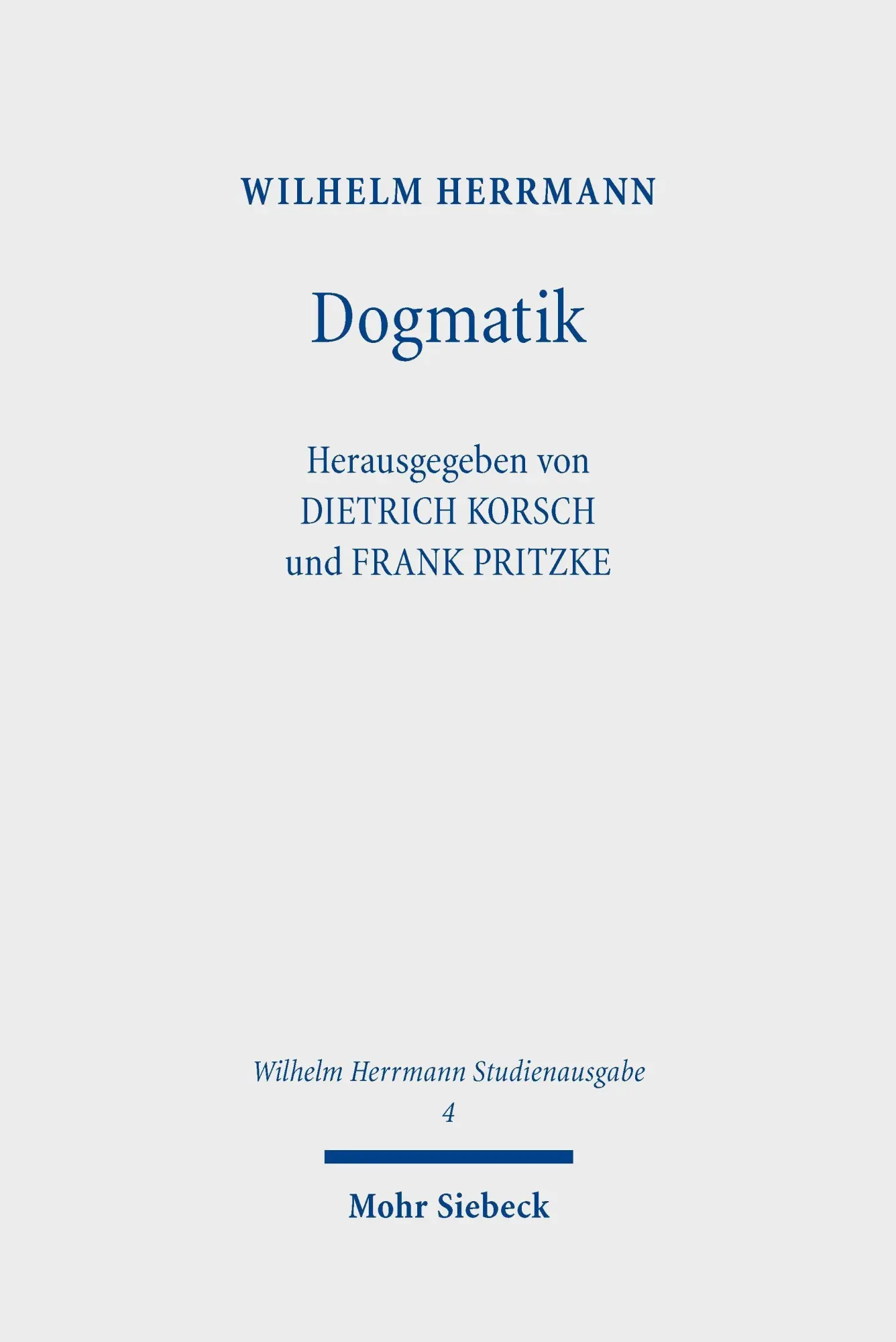 Wilhelm Herrmann-Studienausgabe