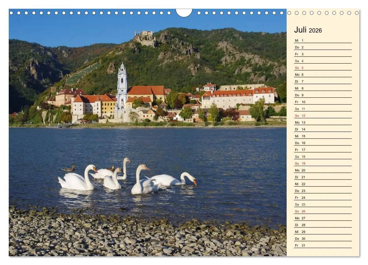 Bild: 9783457980378 | Die Wachau - Bezaubernde Orte an der Donau (Wandkalender 2026 DIN...