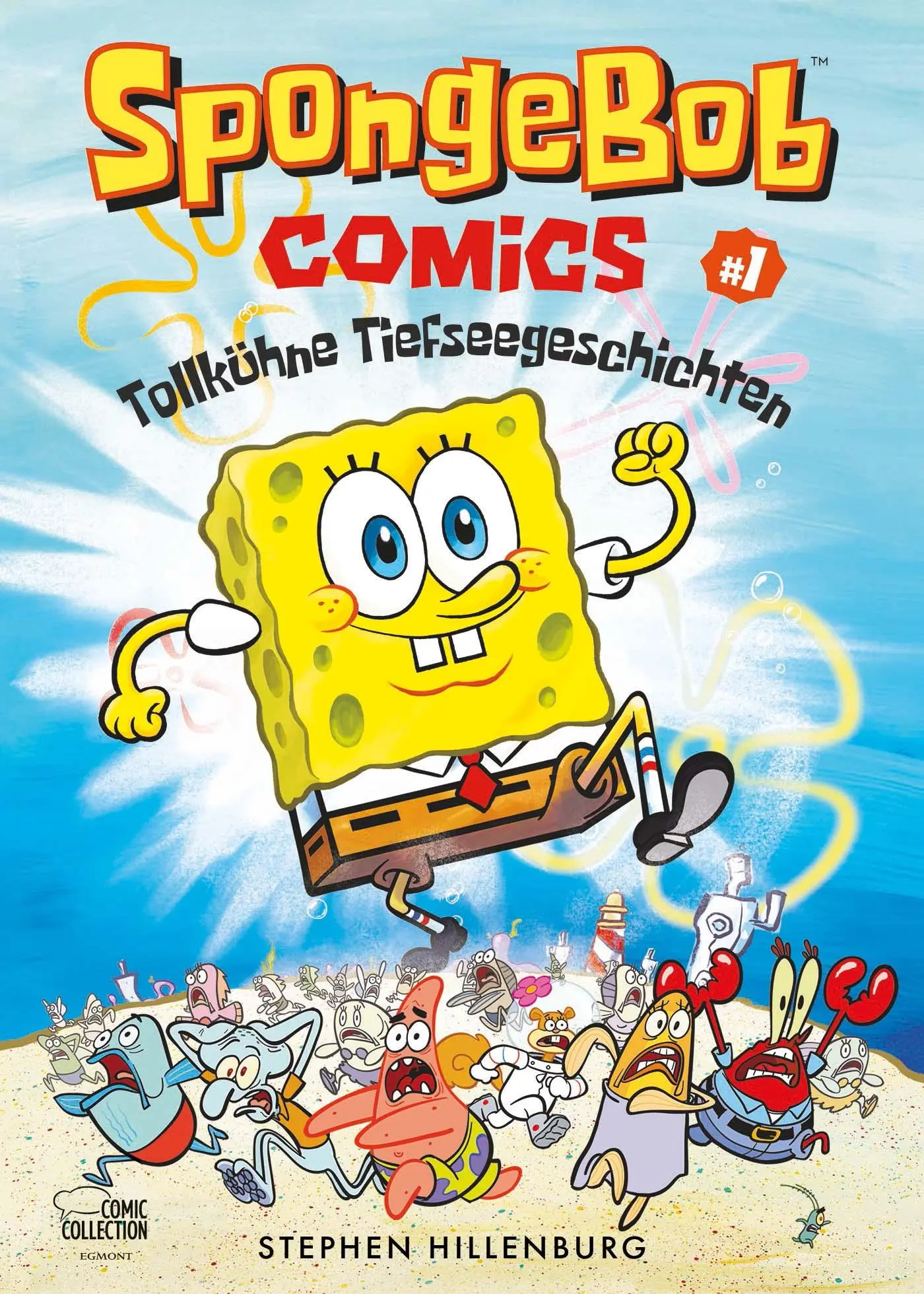 Cover: 9783770410378 | SpongeBob Comics - Tollkühne Tiefseegeschichen | Stephen Hillenburg