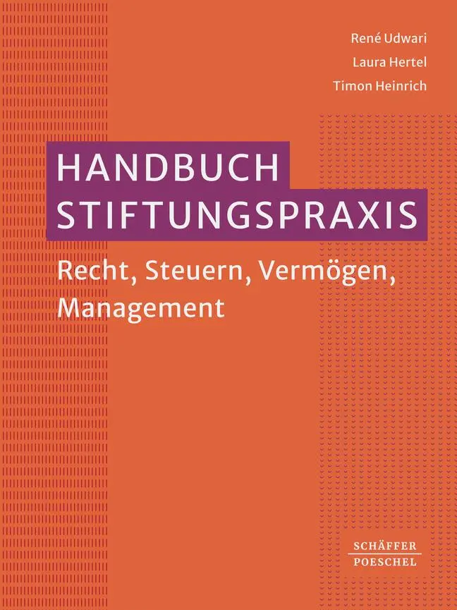 Cover: 9783791060378 | Handbuch Stiftungspraxis | René Udwari (u. a.) | Buch | 465 S. | 2024