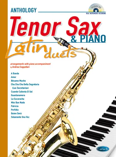Cover: 9788850720378 | Anthology Latin Duets (Tenor Saxophone &amp; Piano) | Andrea Cappellari