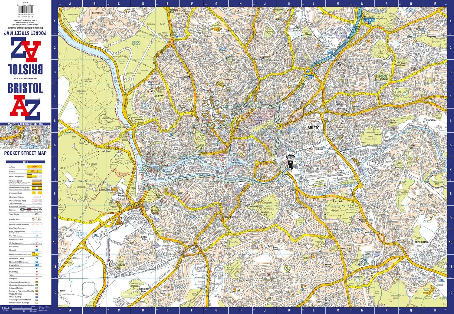 Bild: 9780008560478 | Bristol A-Z Pocket Street Map | A-Z Maps | (Land-)Karte | Englisch