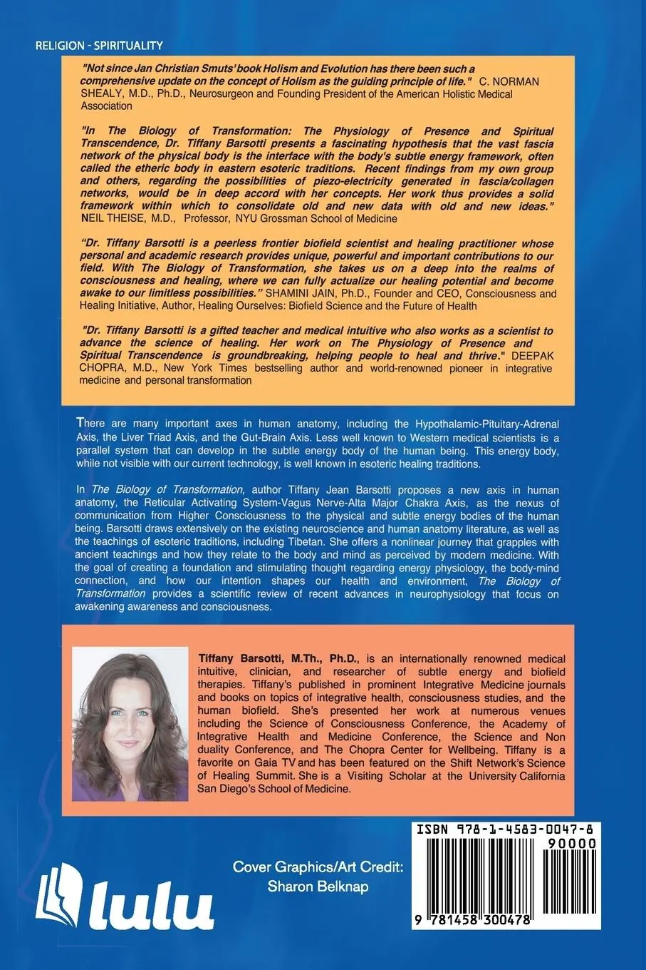 Rückseite: 9781458300478 | The Biology of Transformation | M. Th. Tiffany J. Barsotti | Buch