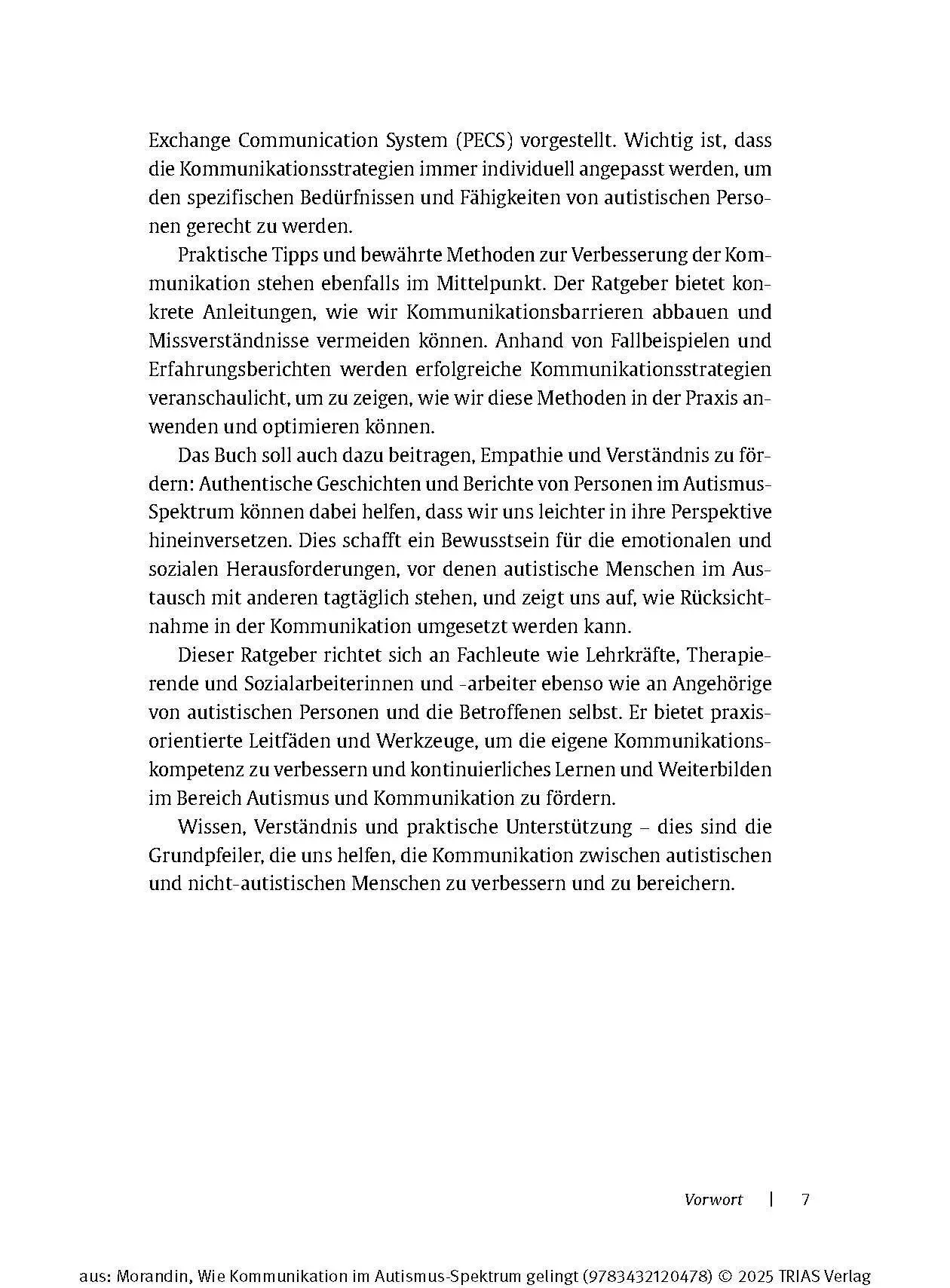 Bild: 9783432120478 | Wie Kommunikation im Autismus-Spektrum gelingt | Anika Morandin | Buch