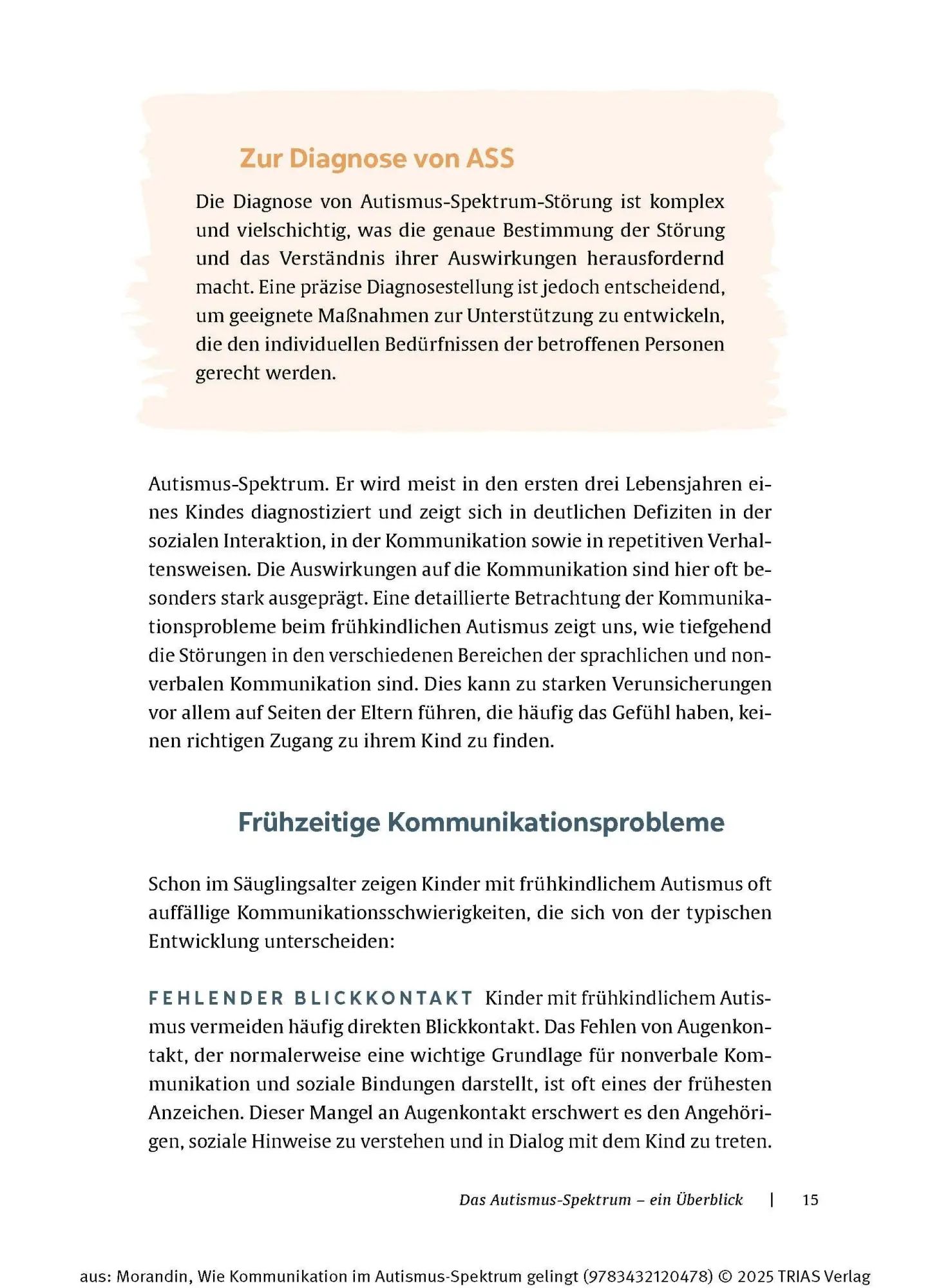 Bild: 9783432120478 | Wie Kommunikation im Autismus-Spektrum gelingt | Anika Morandin | Buch