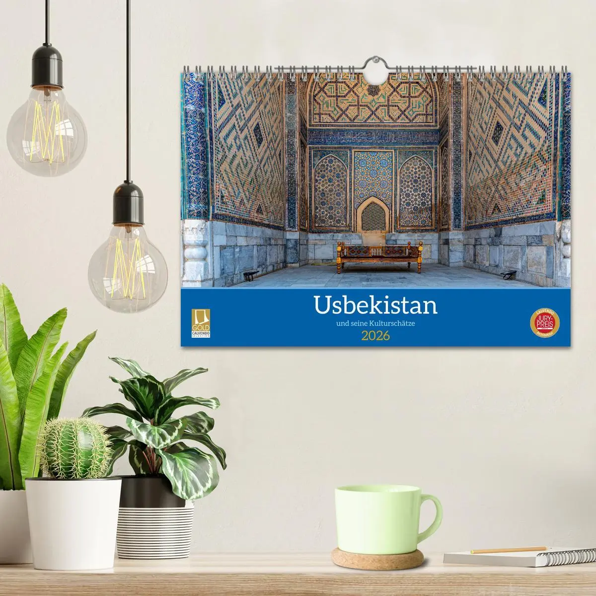 Bild: 9783457280478 | Usbekistan und seine Kulturschätze (Wandkalender 2026 DIN A4 quer),...