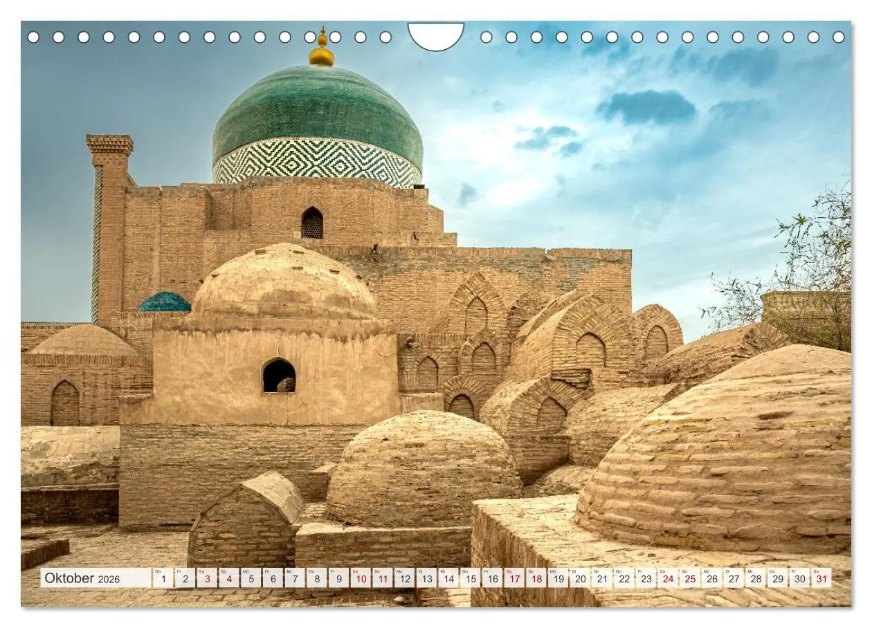 Bild: 9783457280478 | Usbekistan und seine Kulturschätze (Wandkalender 2026 DIN A4 quer),...