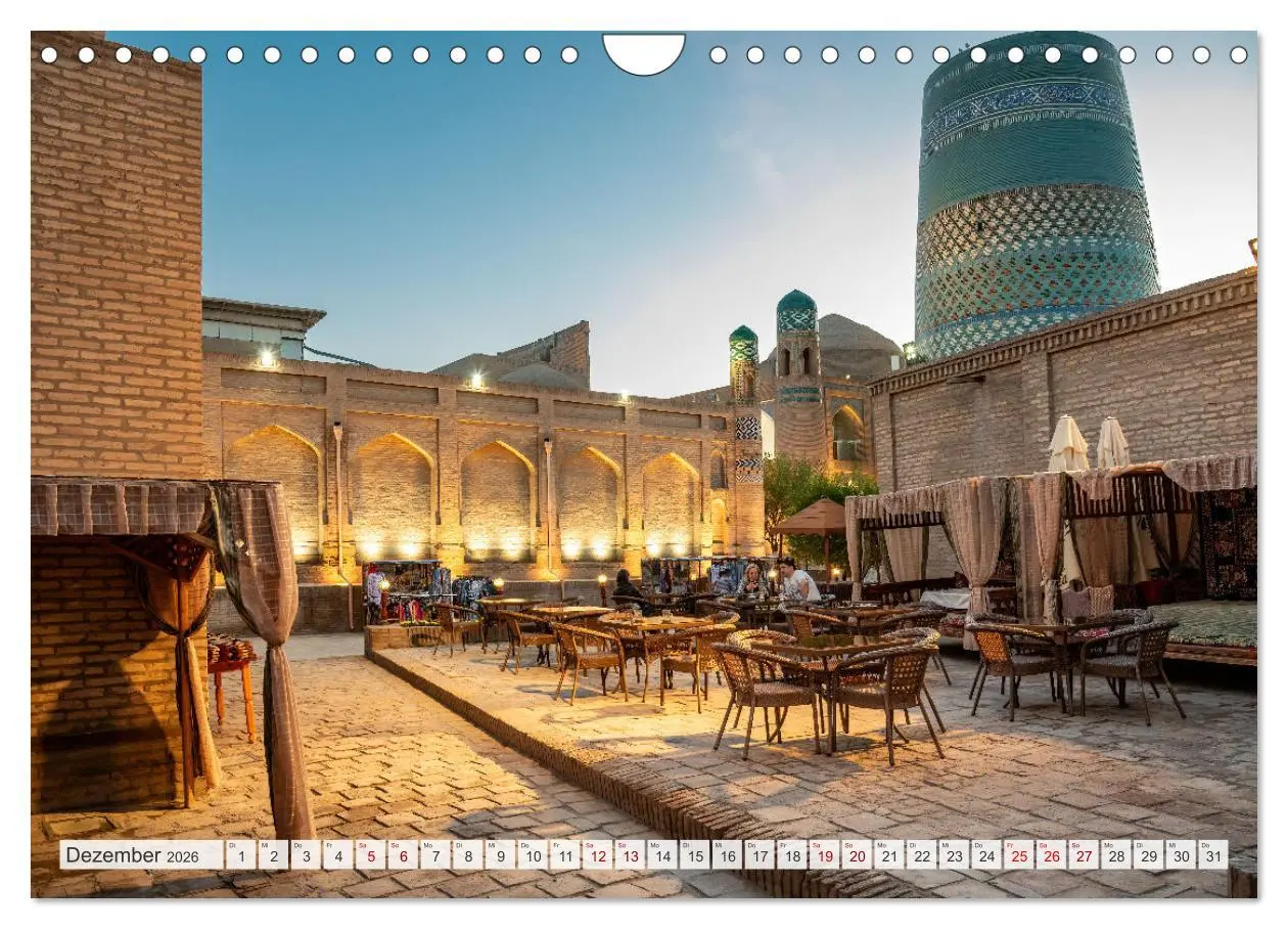 Bild: 9783457280478 | Usbekistan und seine Kulturschätze (Wandkalender 2026 DIN A4 quer),...