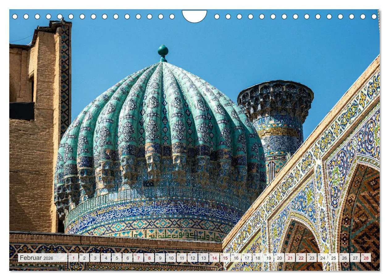 Bild: 9783457280478 | Usbekistan und seine Kulturschätze (Wandkalender 2026 DIN A4 quer),...