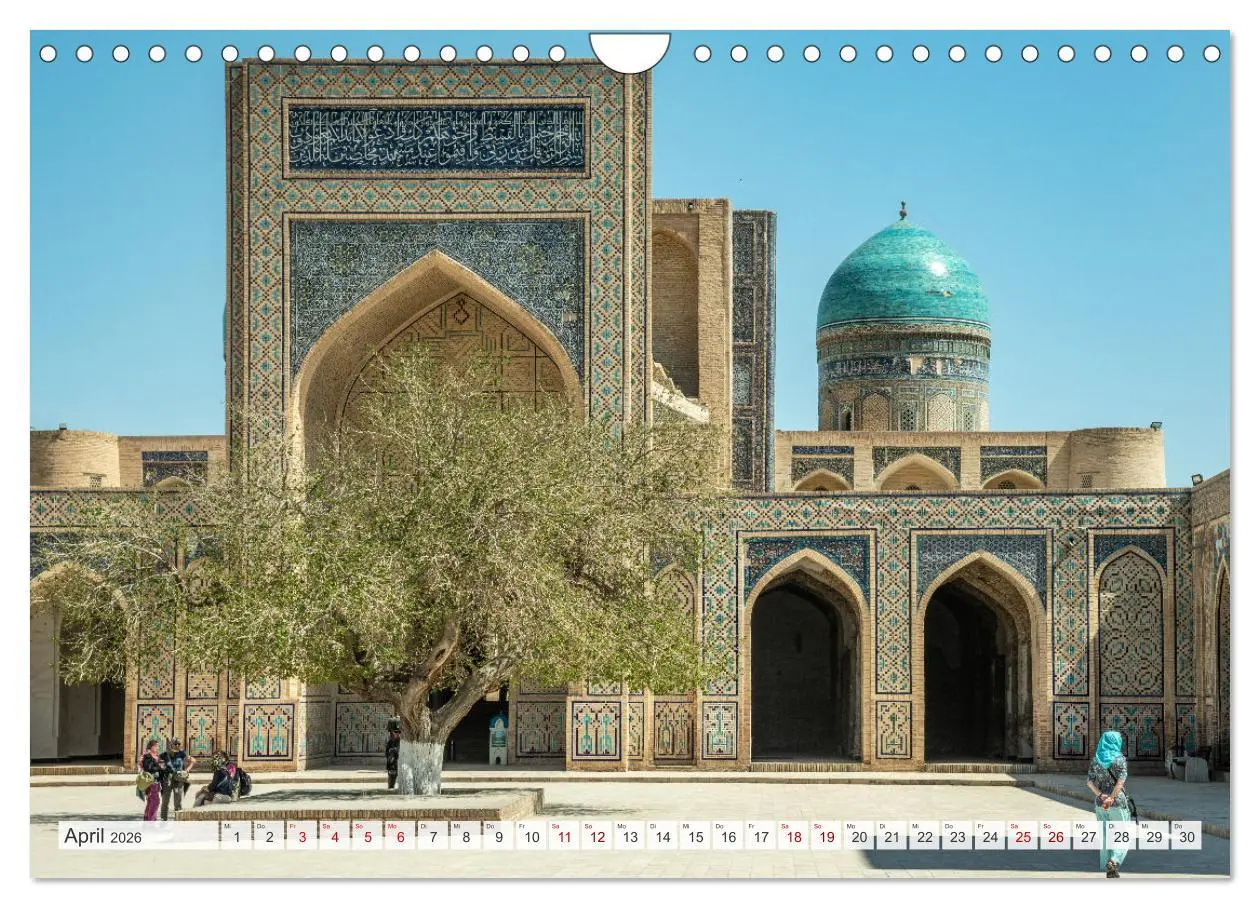Bild: 9783457280478 | Usbekistan und seine Kulturschätze (Wandkalender 2026 DIN A4 quer),...