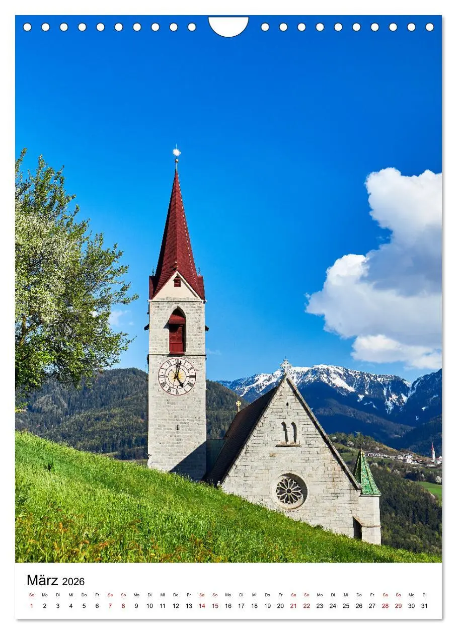 Bild: 9783516370478 | Süd-Tirol in stimmungsvollen Bildern (Wandkalender 2026 DIN A4...