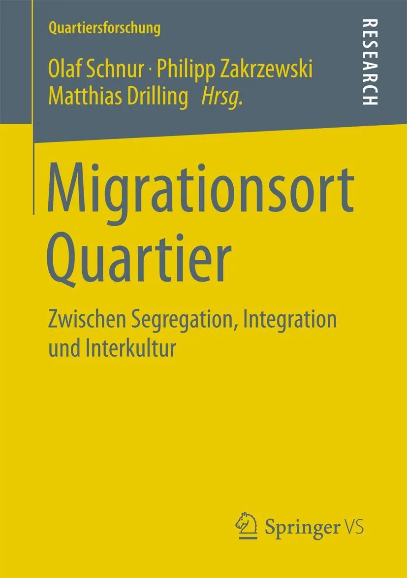 Cover: 9783658010478 | Migrationsort Quartier | Olaf Schnur (u. a.) | Taschenbuch | viii