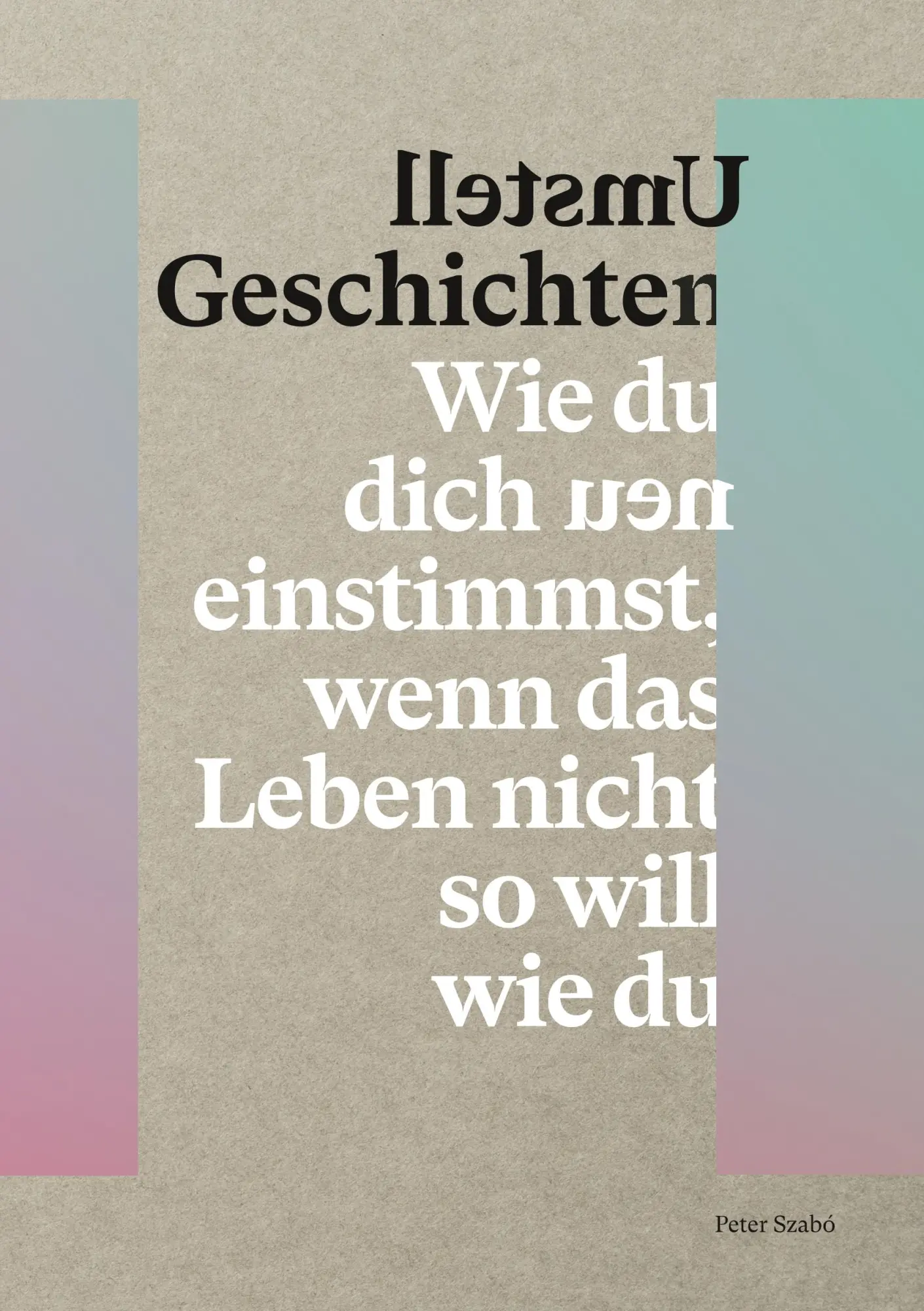 Cover: 9783748100478 | Umstell Geschichten | Peter Szabó | Taschenbuch | Paperback | 156 S.