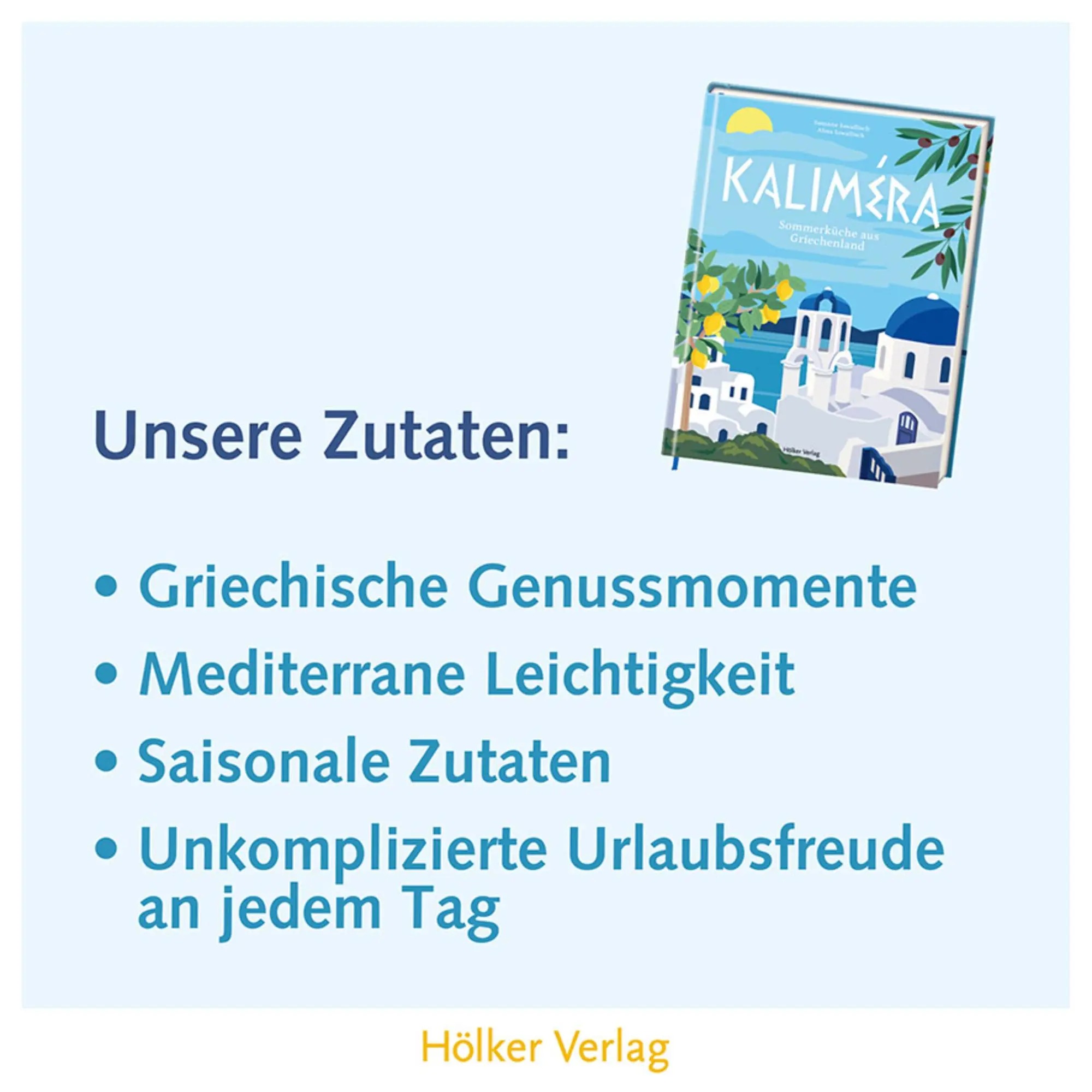 Bild: 9783756710478 | Kaliméra | Sommerküche aus Griechenland | Alina Sawallisch (u. a.)