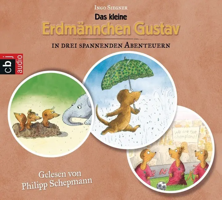 Cover: 9783837130478 | Das kleine Erdmännchen Gustav in drei spannenden Abenteuern | Siegner