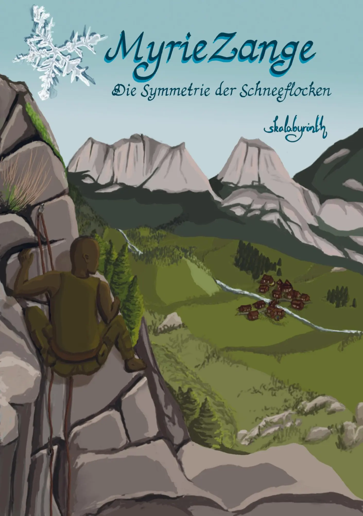 Cover: 9789403740478 | Myrie Zange | Die Symmetrie der Schneeflocken | M. Skalabyrinth | Buch