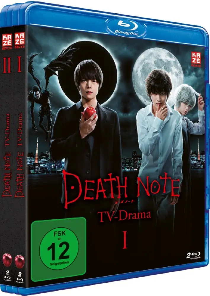 Death Note - TV-Drama - Gesamtausgabe.Vol.1-2,4 Blu-ray