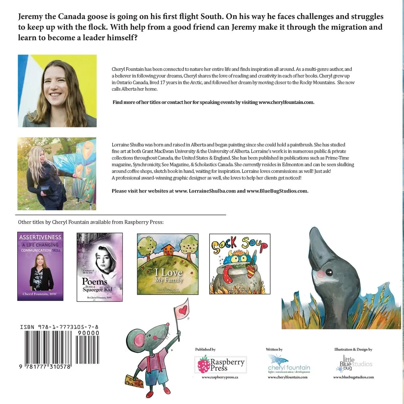 Rückseite: 9781777310578 | The Little Goose That Could | Cheryl Fountain | Taschenbuch | Englisch