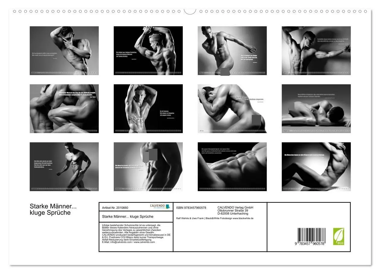 Bild: 9783457960578 | Starke Männer... kluge Sprüche (hochwertiger Premium Wandkalender...