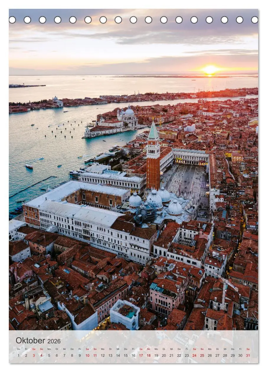 Bild: 9783516360578 | Venezia - La Serenissima repubblica (Tischkalender 2026 DIN A5...