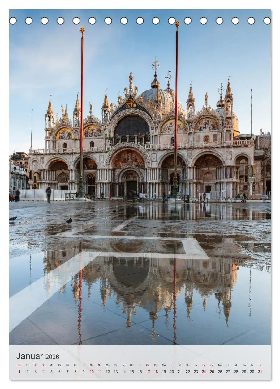 Bild: 9783516360578 | Venezia - La Serenissima repubblica (Tischkalender 2026 DIN A5...