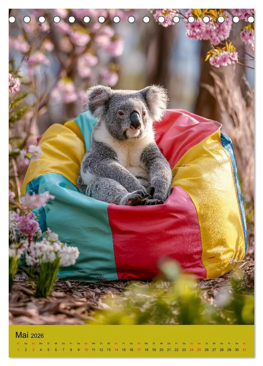 Bild: 9783516670578 | Workaholic - Mach mal Pause und chill wie ein Koala (Tischkalender...