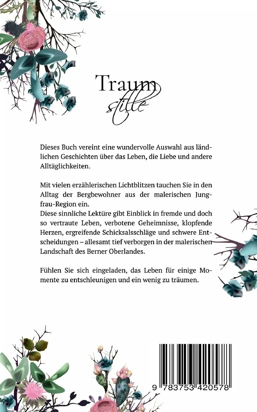 Rückseite: 9783753420578 | Traumstille | Heimatliche Kurzgeschichten | Jeannine Jentsch | Buch