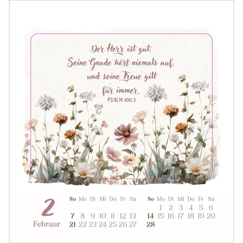 Bild: 9783754890578 | Kleine Freude im Herzen 2027 | Aufkleber-Kalender mit Aquarellmotiven