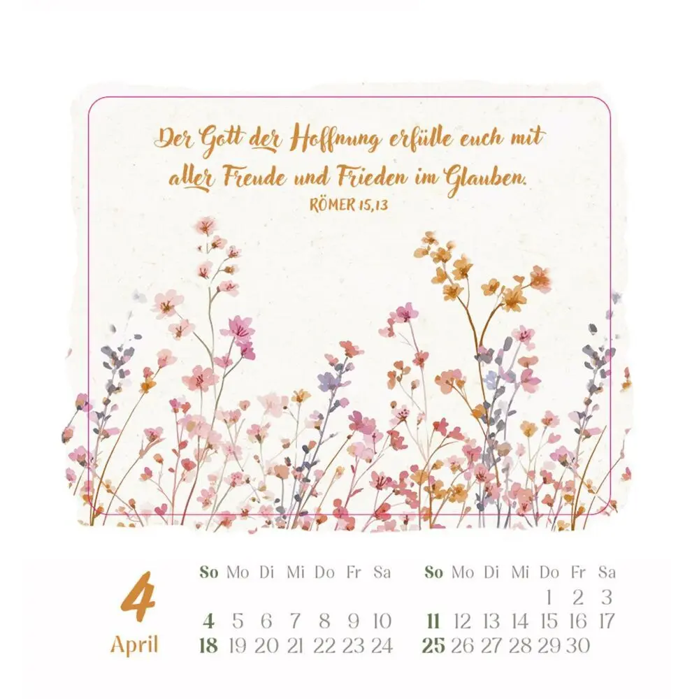 Bild: 9783754890578 | Kleine Freude im Herzen 2027 | Aufkleber-Kalender mit Aquarellmotiven