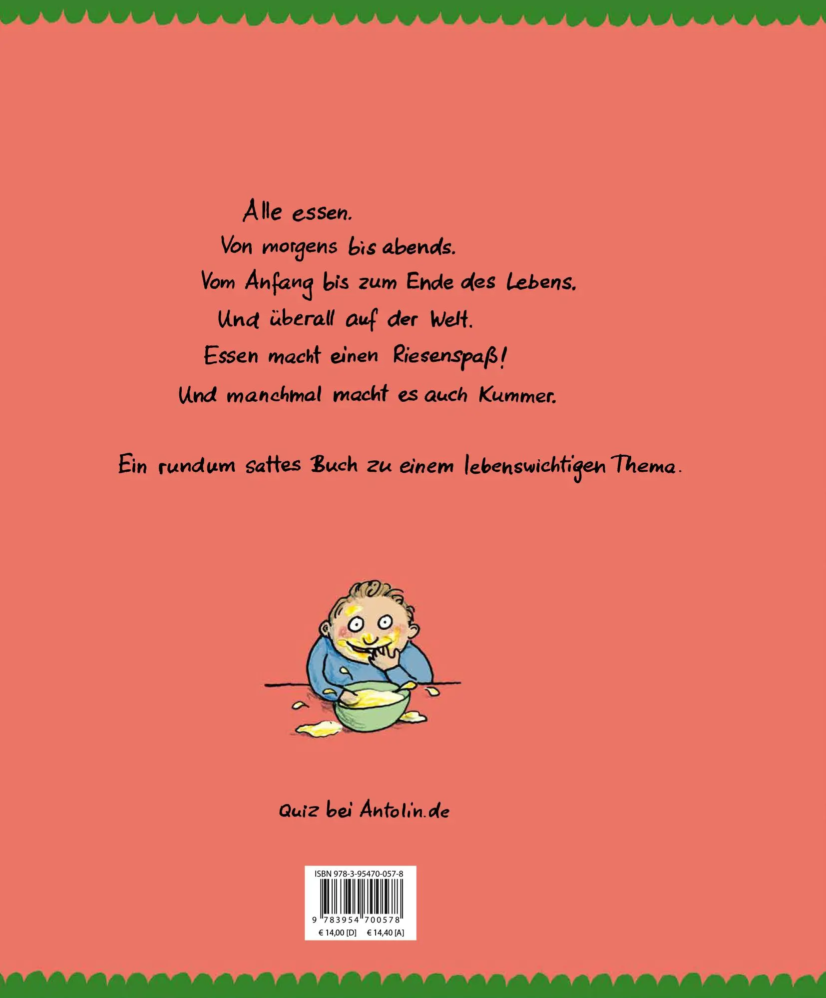 Rückseite: 9783954700578 | Alles lecker! | Alexandra Maxeiner | Buch | 32 S. | Deutsch | 2012