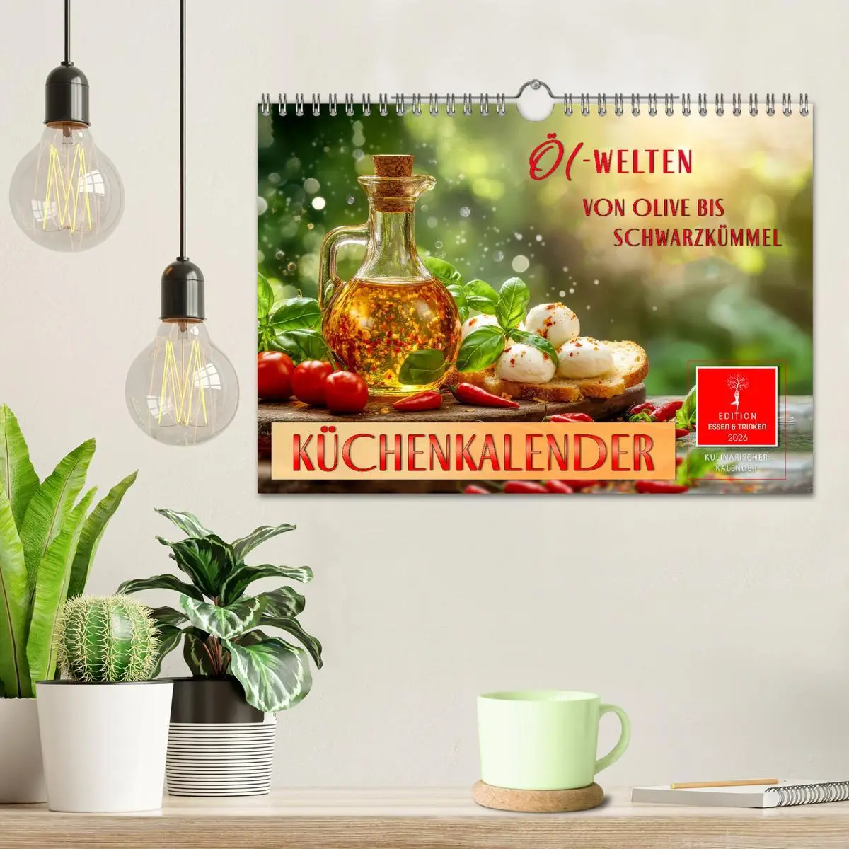 Bild: 9783457260678 | Küchenkalender - ÖL-Welten (Wandkalender 2026 DIN A4 quer),...