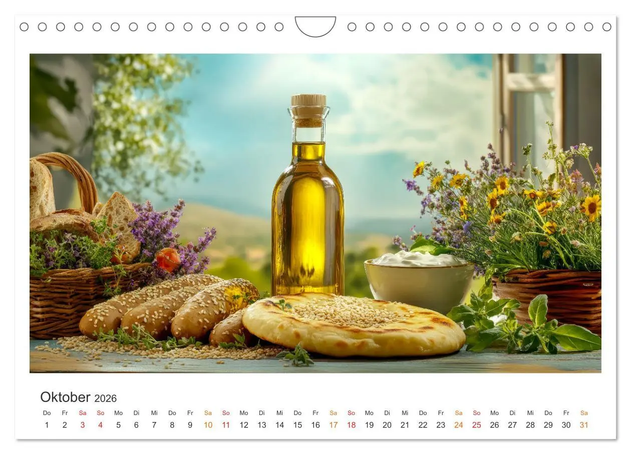 Bild: 9783457260678 | Küchenkalender - ÖL-Welten (Wandkalender 2026 DIN A4 quer),...