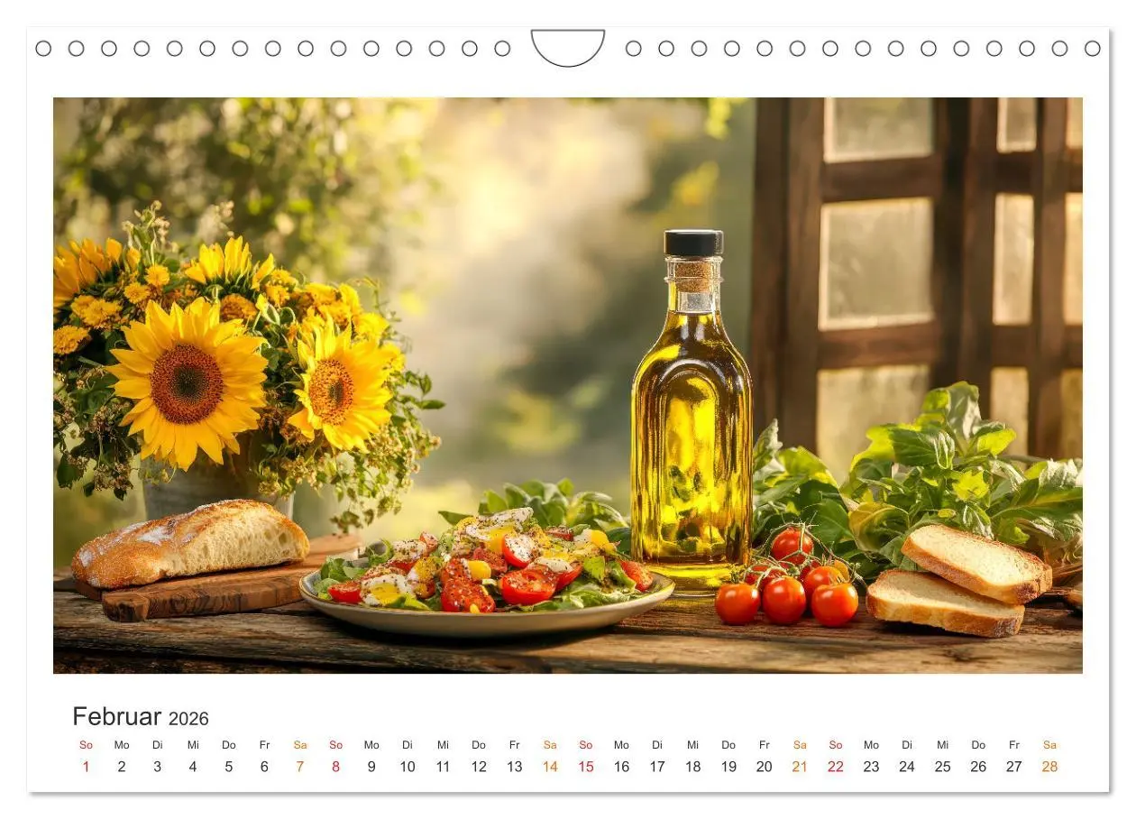 Bild: 9783457260678 | Küchenkalender - ÖL-Welten (Wandkalender 2026 DIN A4 quer),...
