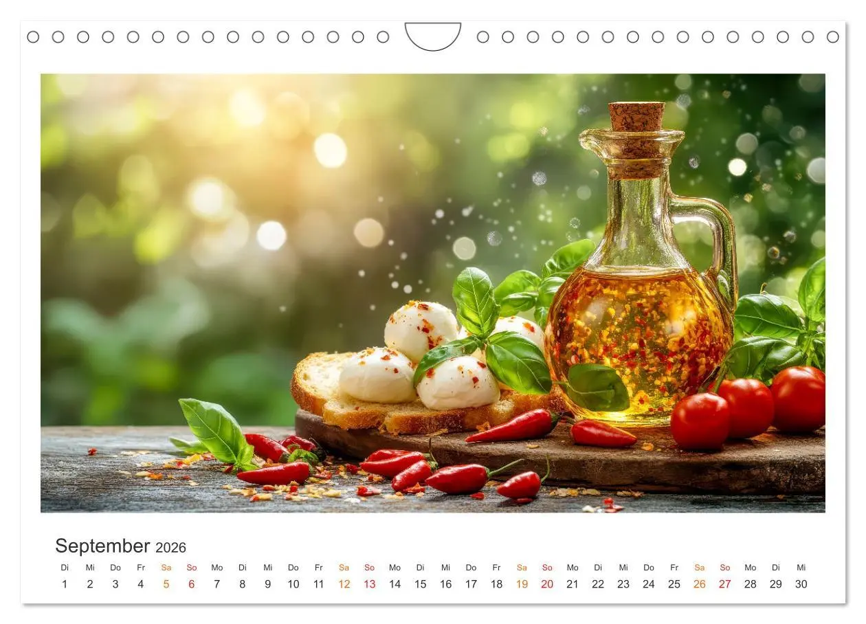 Bild: 9783457260678 | Küchenkalender - ÖL-Welten (Wandkalender 2026 DIN A4 quer),...