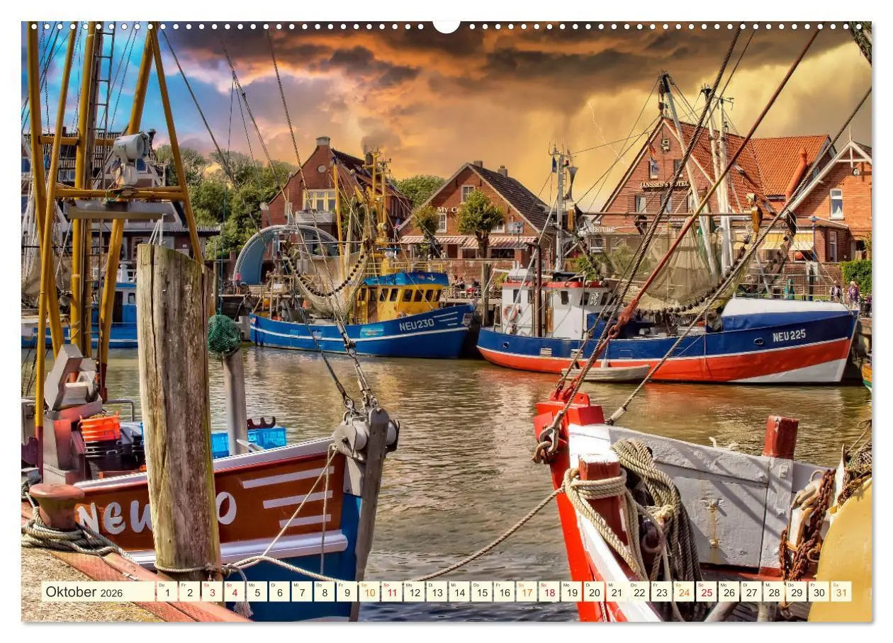 Bild: 9783457640678 | Geliebte Nordsee (Wandkalender 2026 DIN A2 quer), CALVENDO...