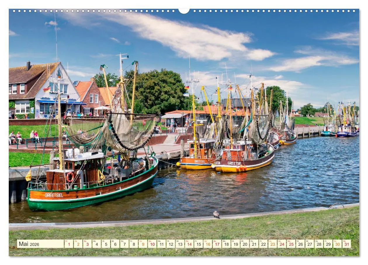 Bild: 9783457640678 | Geliebte Nordsee (Wandkalender 2026 DIN A2 quer), CALVENDO...