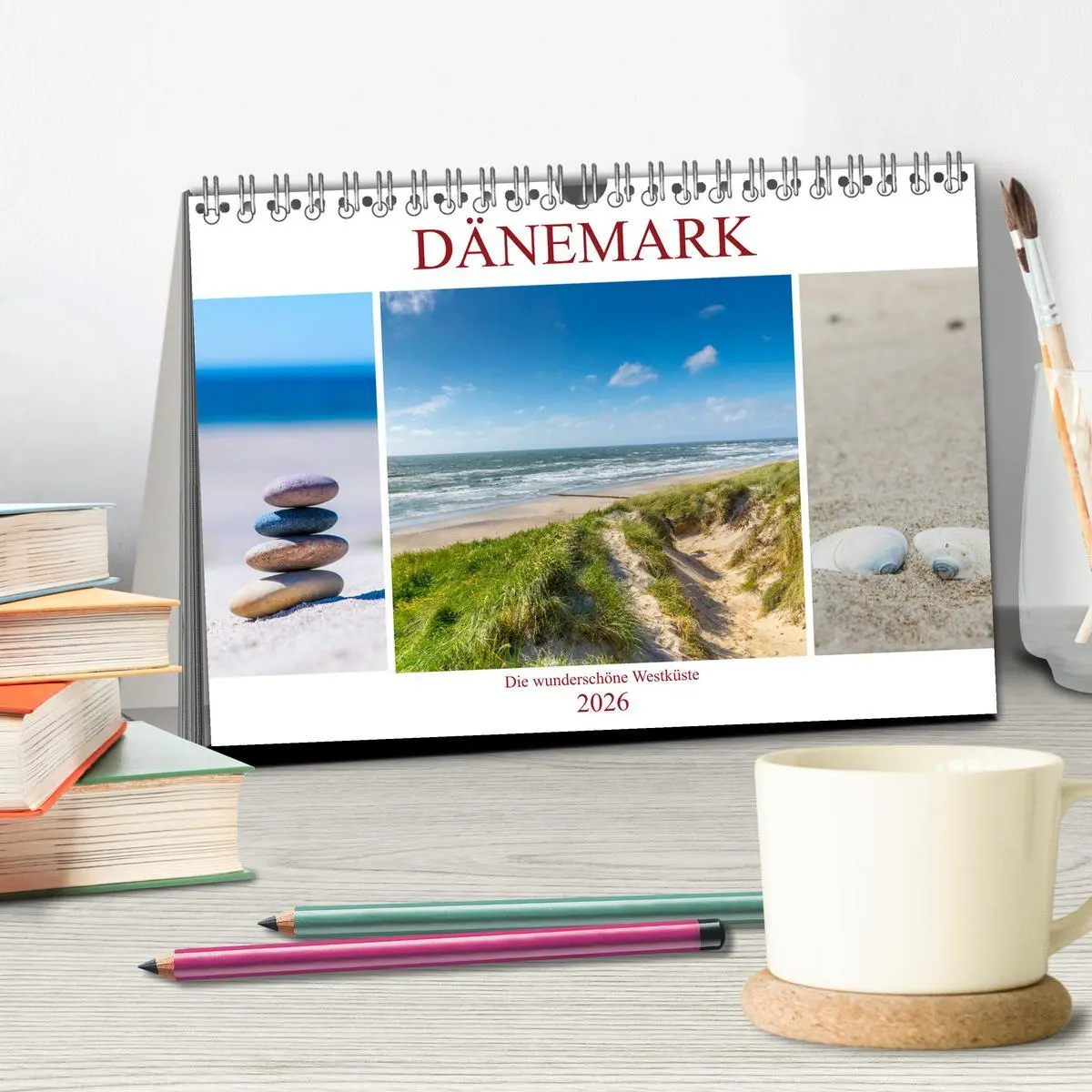 Bild: 9783457880678 | Dänemark - Die wunderschöne Westküste (Tischkalender 2026 DIN A5...