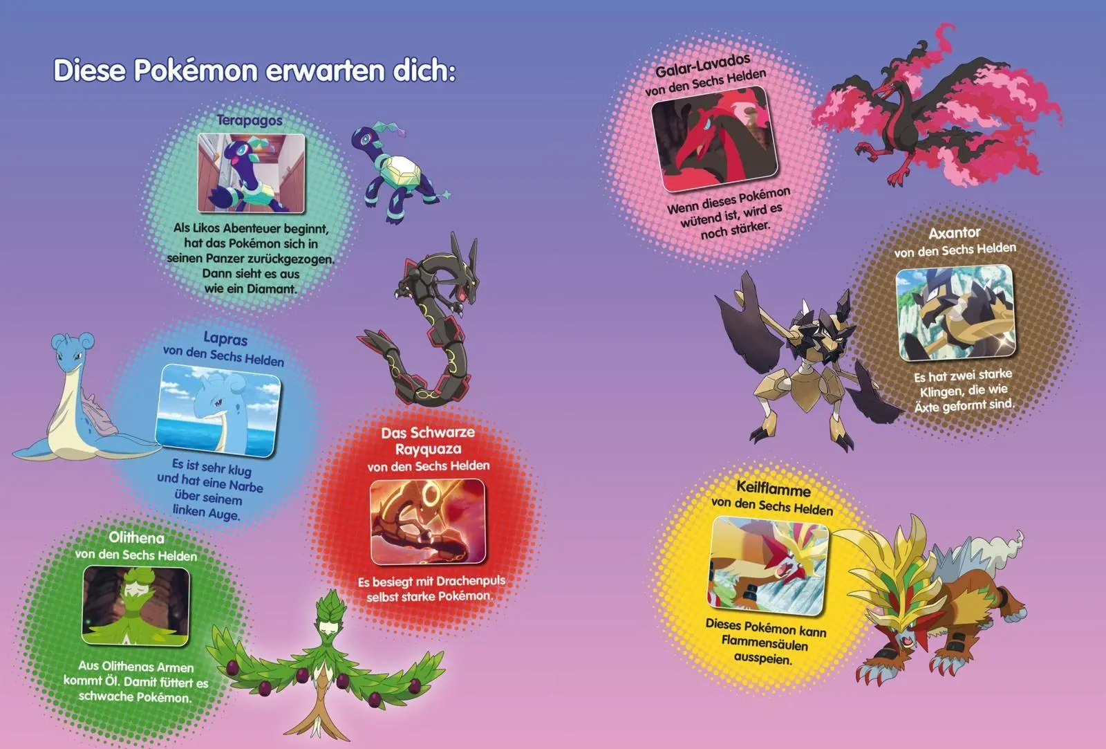 Bild: 9783551690678 | Pokémon Erstlesebuch: Das Geheimnis der Sechs Helden | Oliver Bieber