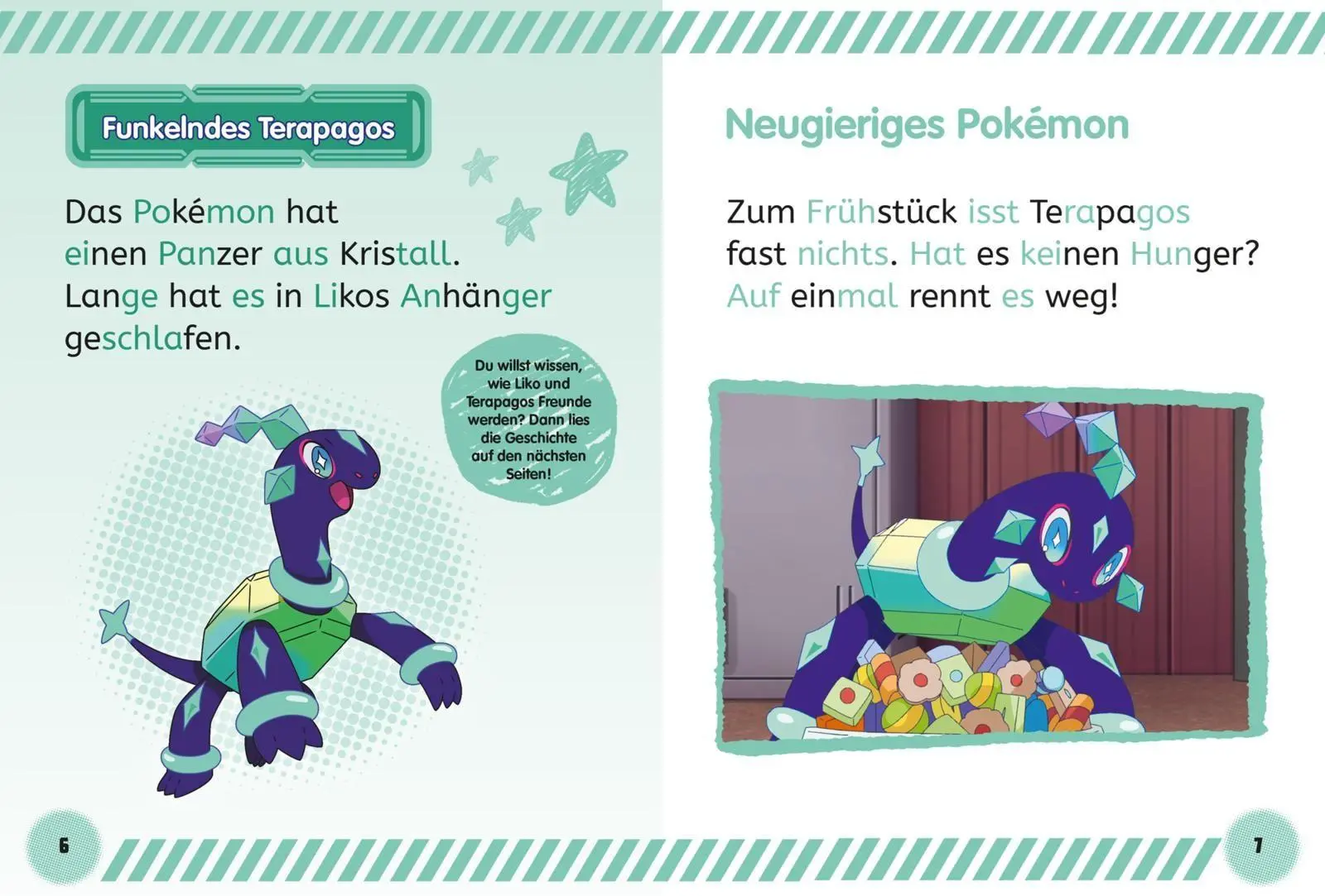 Bild: 9783551690678 | Pokémon Erstlesebuch: Das Geheimnis der Sechs Helden | Oliver Bieber