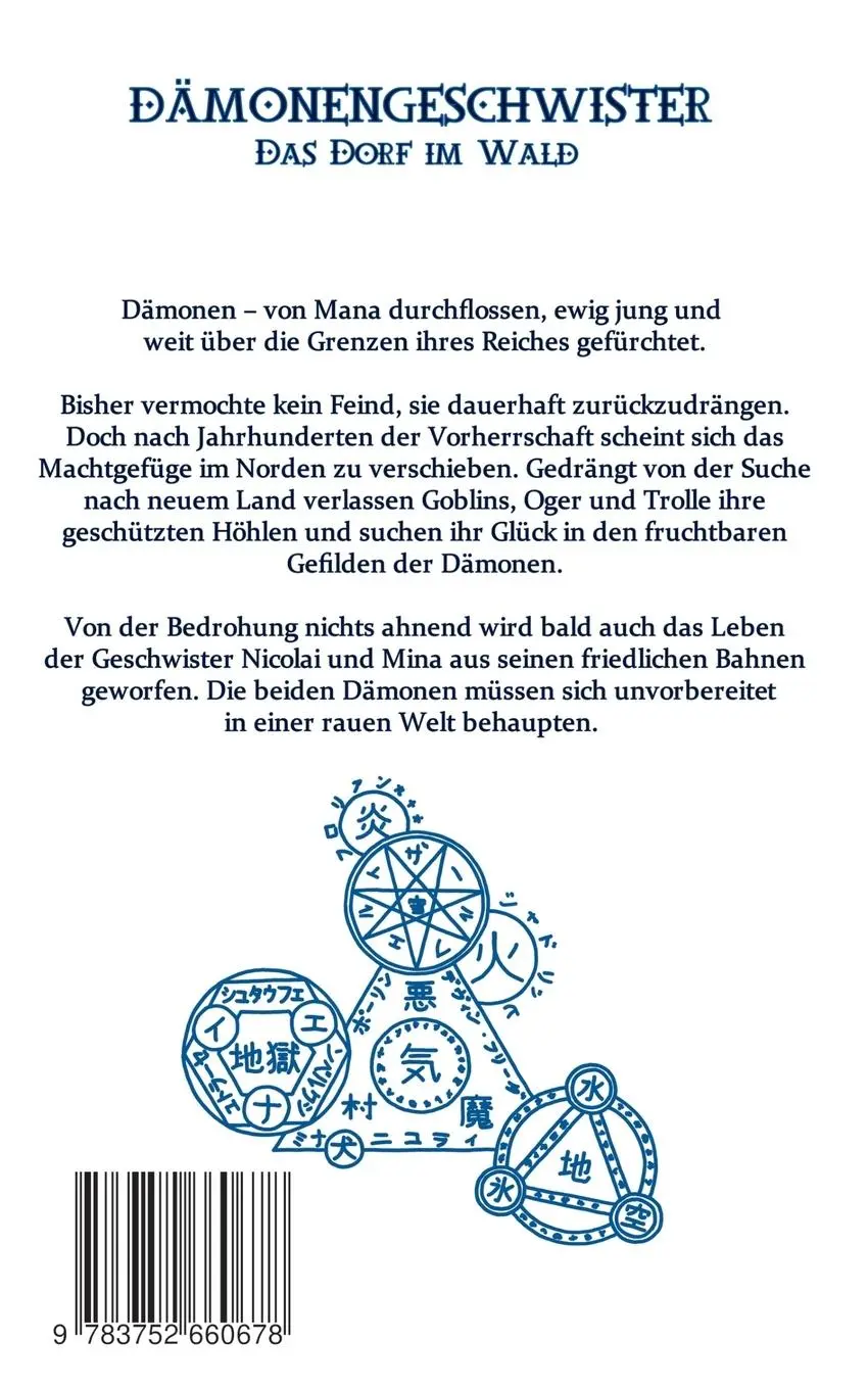 Rückseite: 9783752660678 | Dämonengeschwister | Das Dorf im Wald | Florian Schädlich | Buch