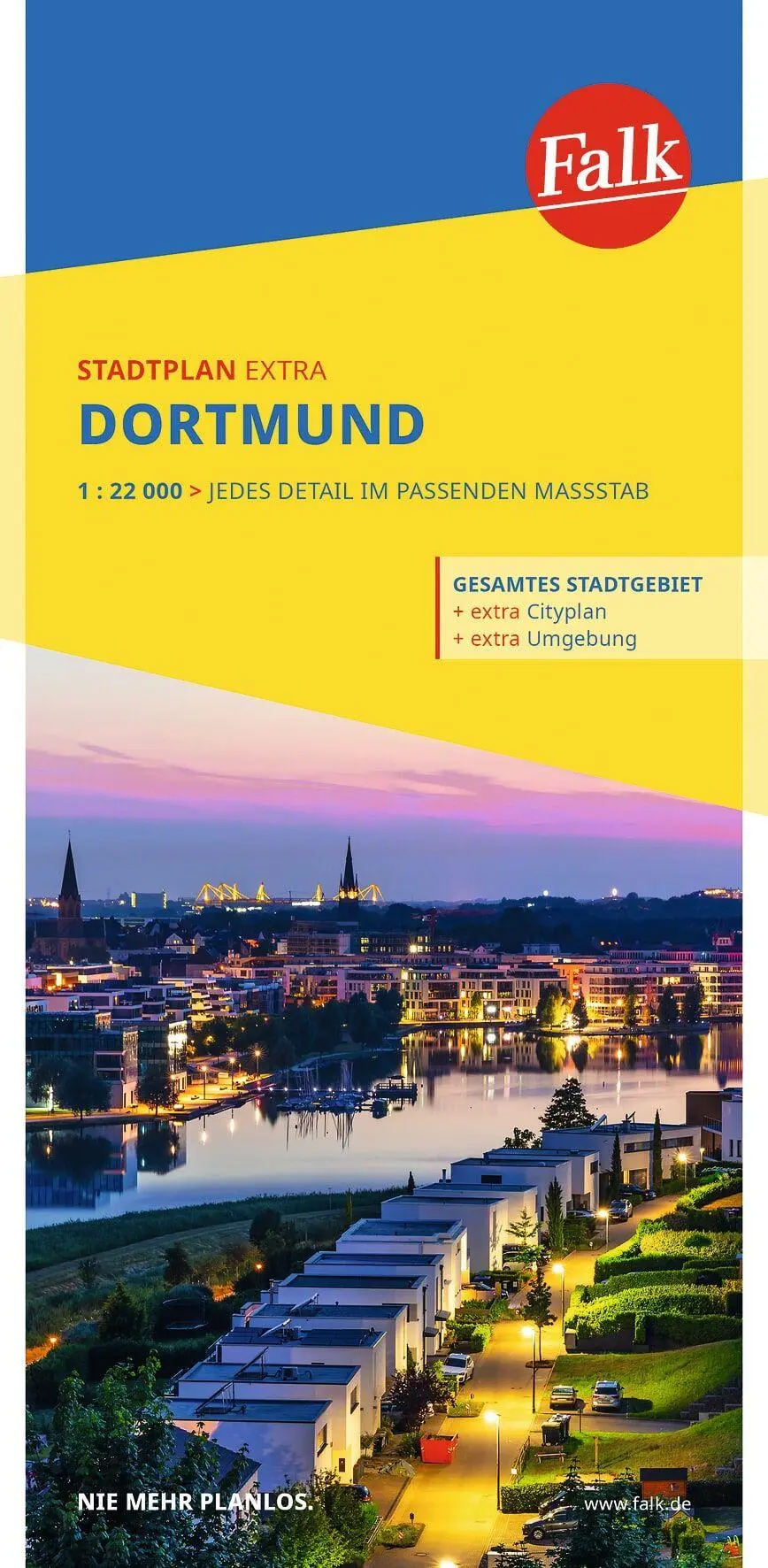 Cover: 9783827900678 | Falk Stadtplan Extra Dortmund 1:22.000 | (Land-)Karte | Deutsch | 2025