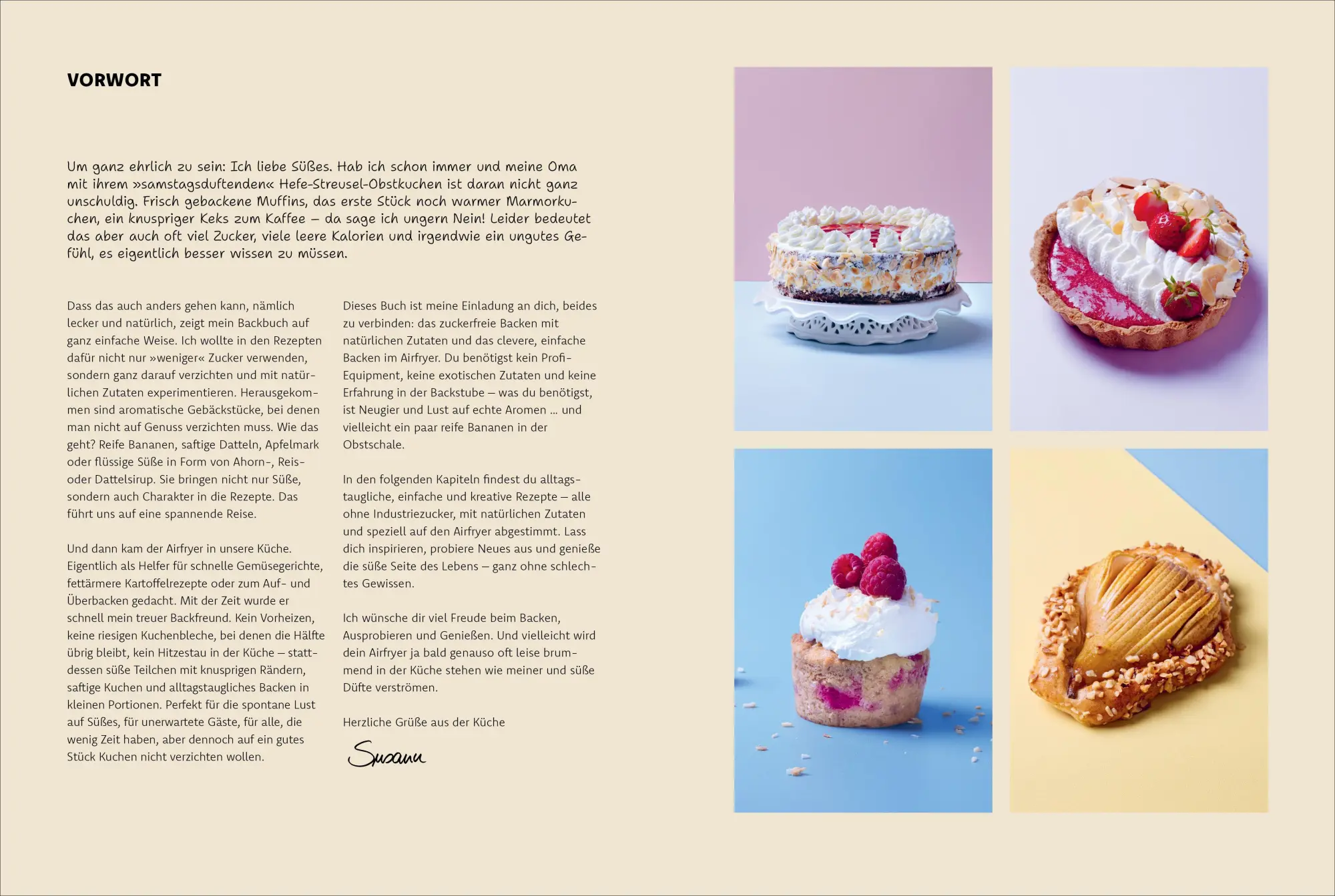 Bild: 9783989510678 | Zuckerfrei backen mit dem Airfryer | Susann Kreihe | Buch | 160 S.