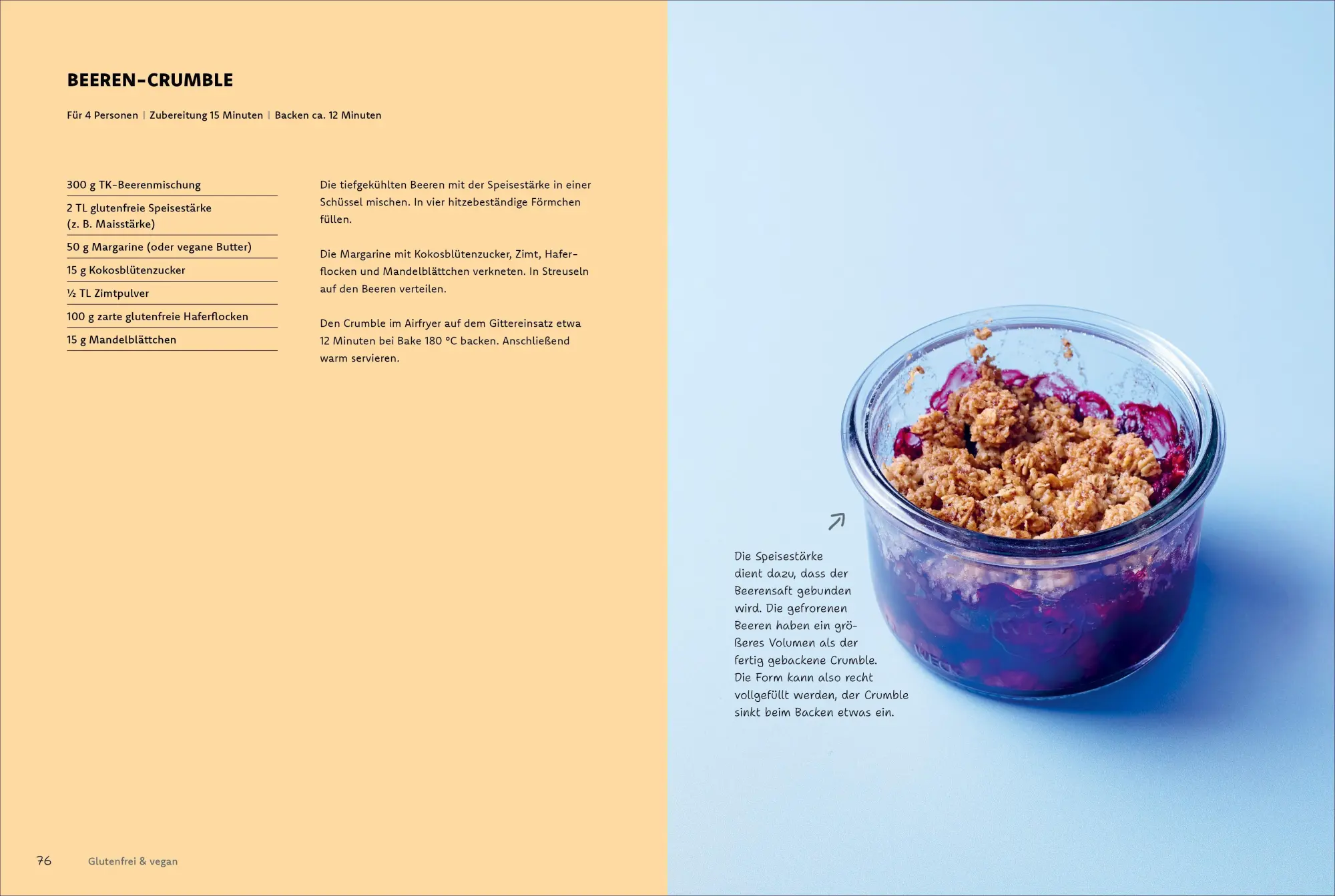 Bild: 9783989510678 | Zuckerfrei backen mit dem Airfryer | Susann Kreihe | Buch | 160 S.